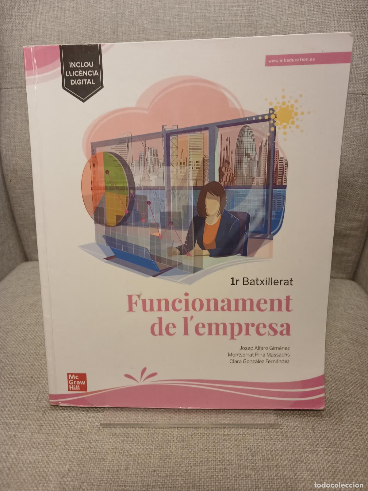 Livres d'occasion: Funcionament de l&rsquo;empresa 1r Batxillerat - J; GONZ ALFARO