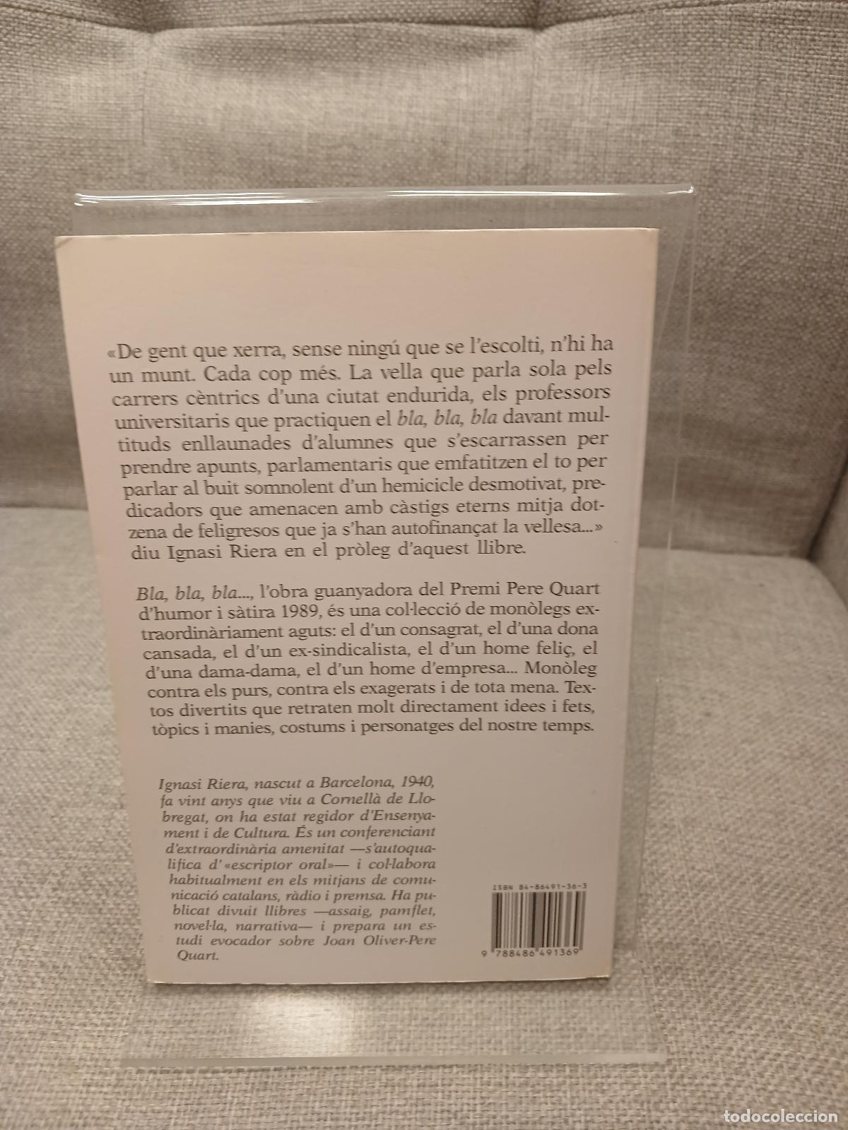 Libros de segunda mano: Bla, bla, bla-- - Ignasi Riera - Foto 3