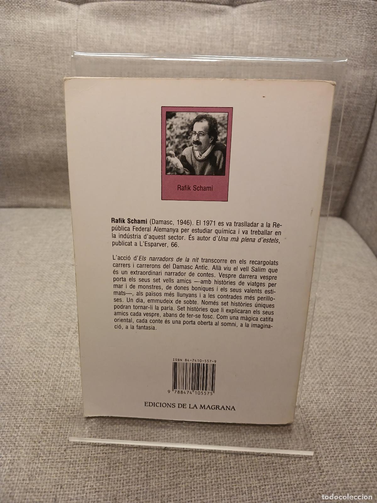 Libros de segunda mano: Els narradors de la nit - Rafik Schami - Foto 3
