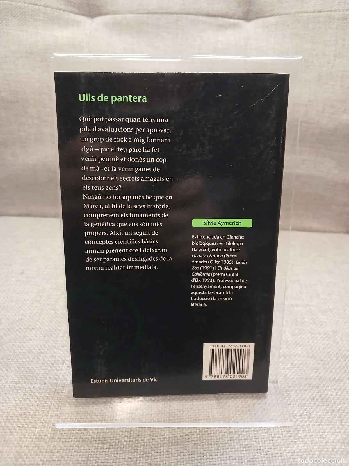 Libros de segunda mano: Ulls de Pantera - Silvia Aymerich Lemos - Foto 3