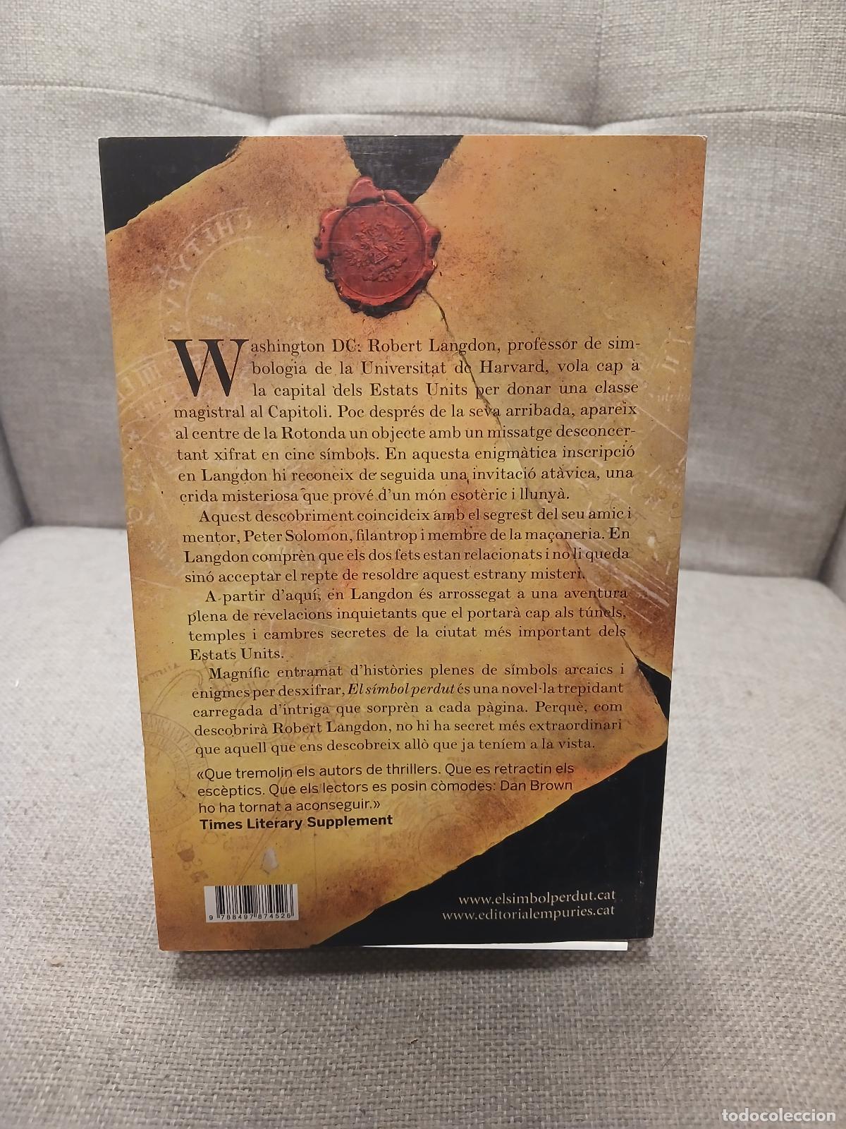 Libros de segunda mano: El s&iacute;mbol perdut - Dan Brown - Foto 2