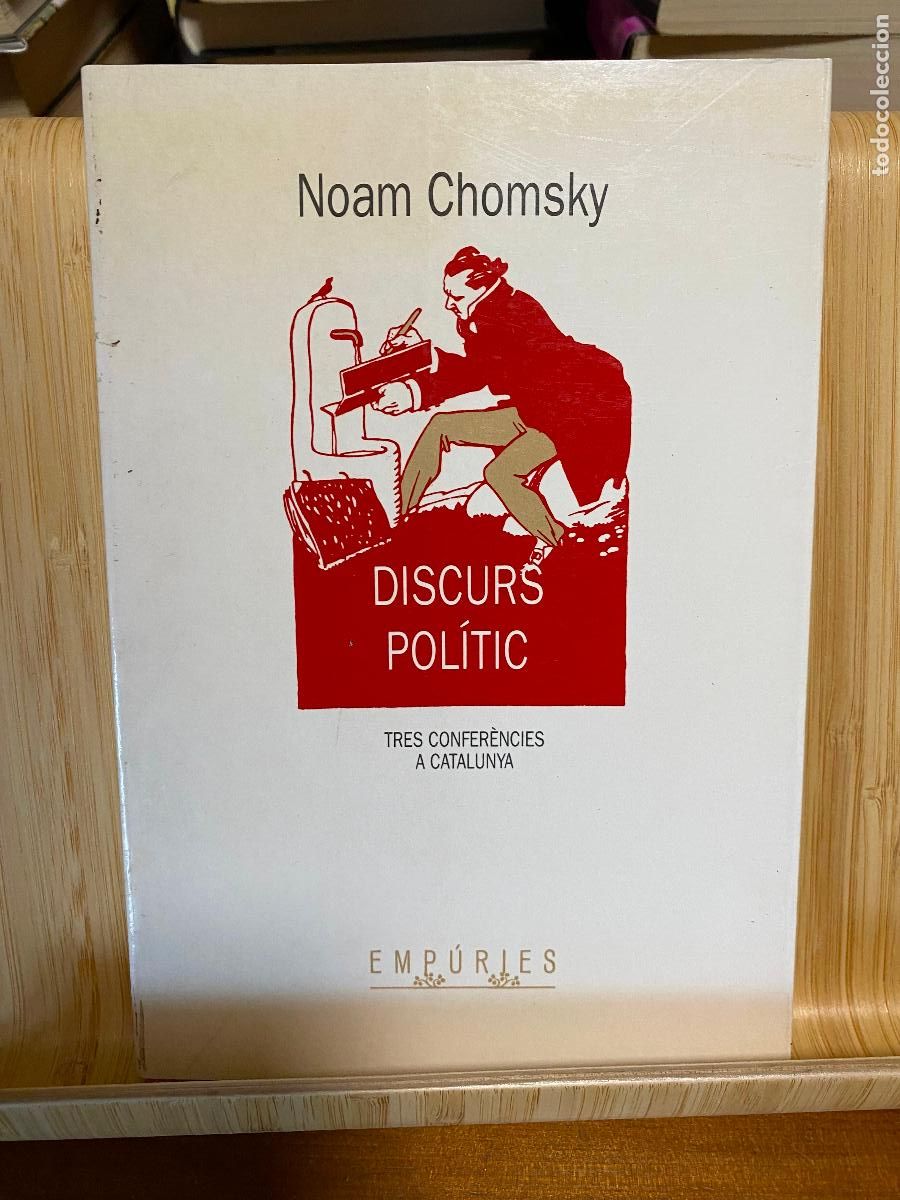 Libros de segunda mano: DISCURS POL&Iacute;TIC. TRES CONFER&Egrave;NCIES A CATALUNYA. NOAM CHOMSKY. EDITORIAL EMP&Uacute;RIES