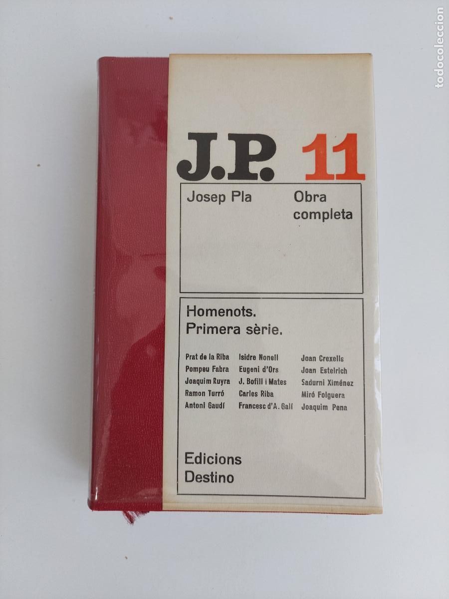 Libros de segunda mano: Homenots : primera serie - Pla, Josep