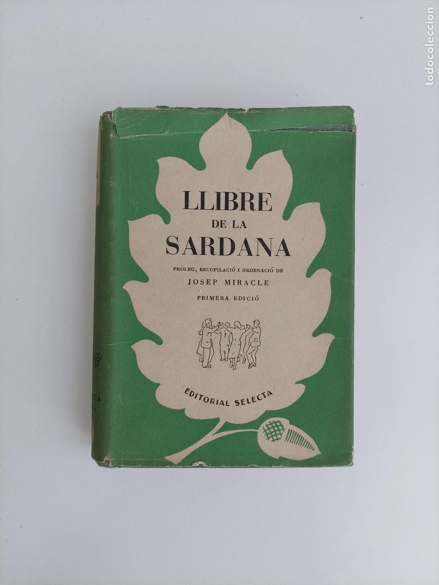 Libros de segunda mano: Llibre de la sardana - Miracle, Josep