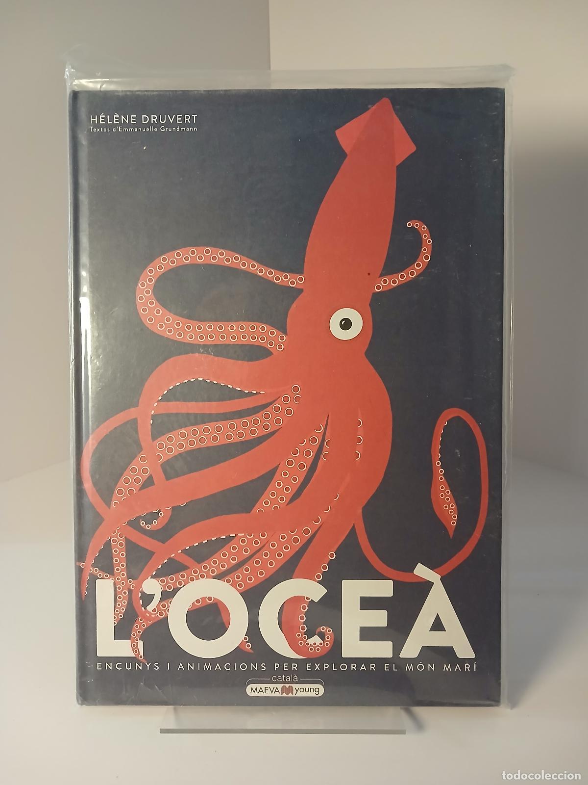 Libros de segunda mano: L'oce&agrave; : encunys i animacions per explorar el m&oacute;n mar&iacute; - H&eacute;l&egrave;ne Druvert