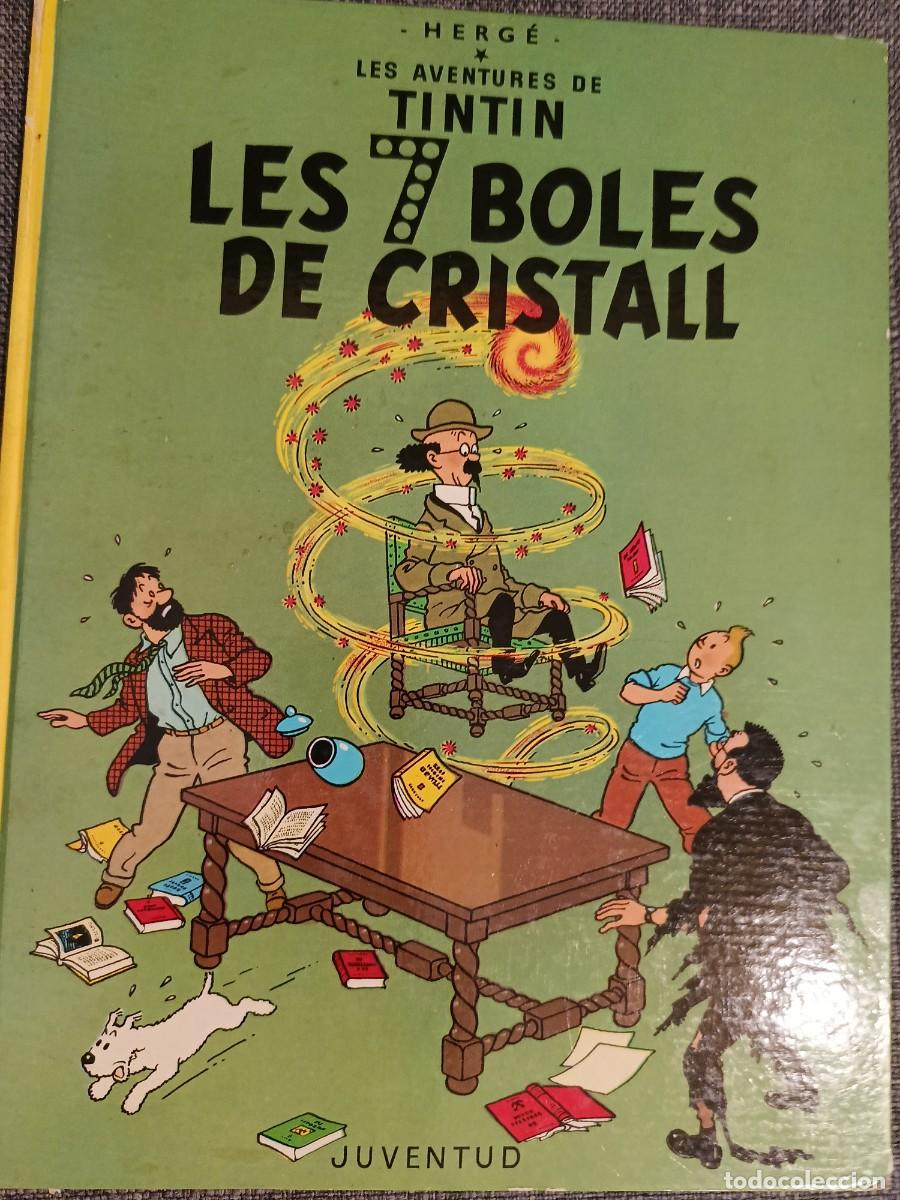 Libros de segunda mano: Les 7 Boles de Cristall. TINTIN