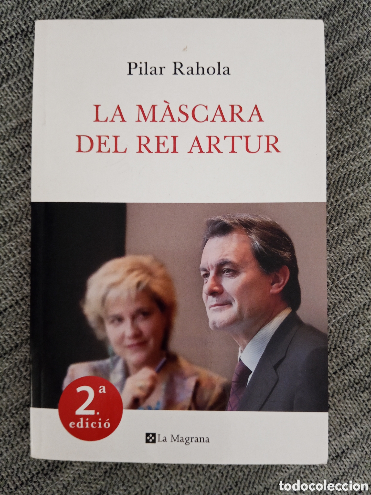 Libros de segunda mano: Libro La m&aacute;scara del Rey Artur Lectura en catal&aacute;n