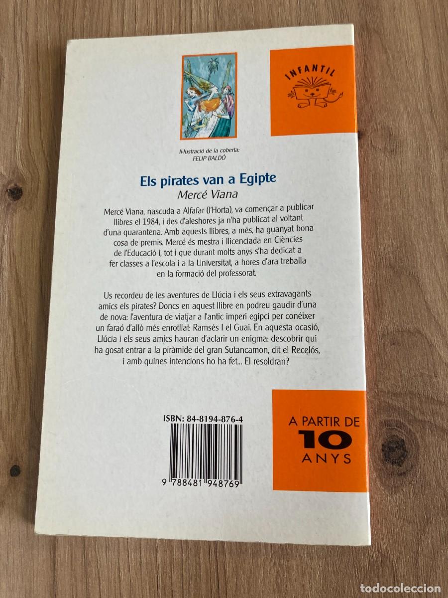 Libros de segunda mano: Els pirates van a Egipte Merc&egrave; Viana - Foto 2