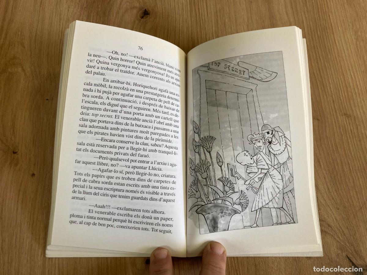 Libros de segunda mano: Els pirates van a Egipte Merc&egrave; Viana - Foto 6