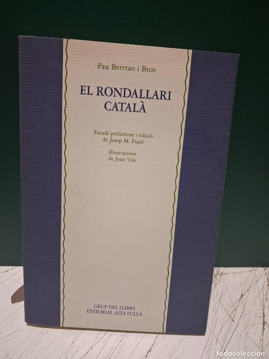 Libros de segunda mano: EL RONDALLARI CATALA ( RONDALLES ) PER PAU BERTRAN I BROS