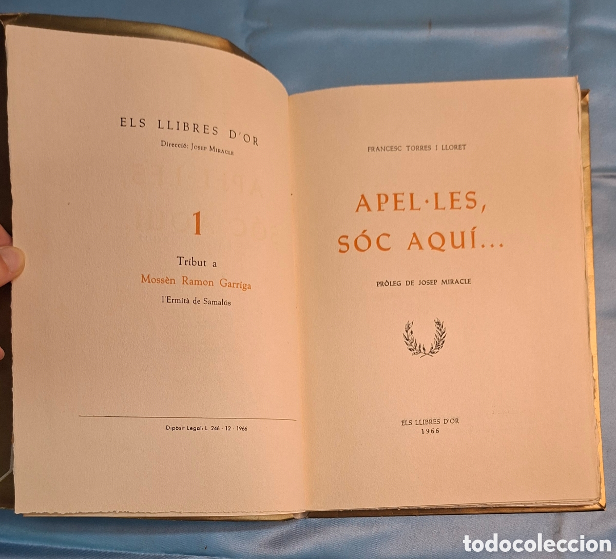 Libros de segunda mano: Apel&middot;les, S&oacute;c Aqu&iacute;...