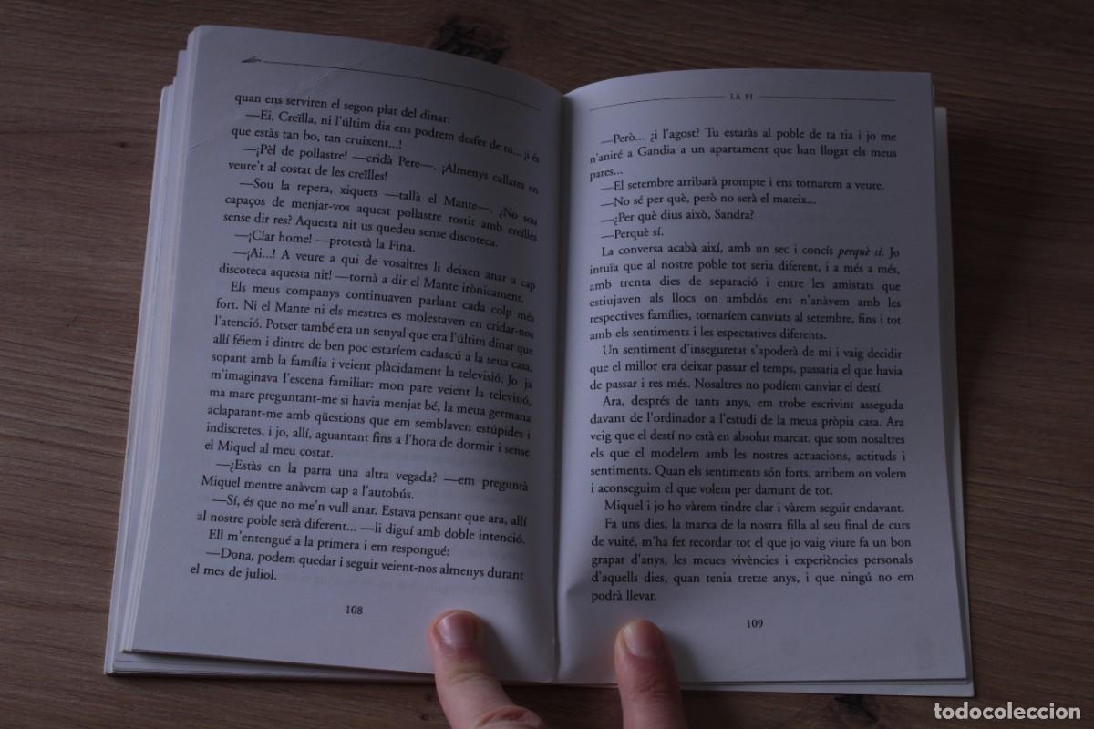 Libros de segunda mano: Tres dies fora casa Adela Ruiz - Foto 5