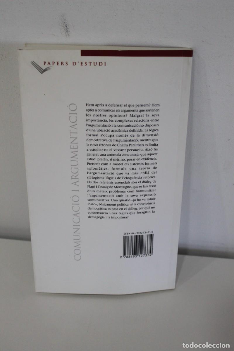 Libros de segunda mano: COMUNICACI&Oacute; I ARGUMENTACI&Oacute; FERRAN S&Aacute;EZ MATEU PRIMERA EDICI&Oacute; 2003 - Foto 2