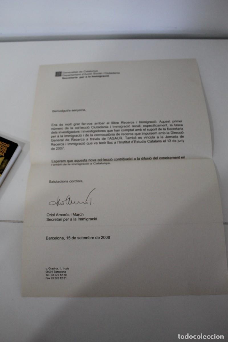 Libros de segunda mano: RECERCA I IMMIGRACI&Oacute; COL&middot;LECCI&Oacute; CIUTADANIA I IMMIGRACI&Oacute; N&ordm; 1 2008 - Foto 6