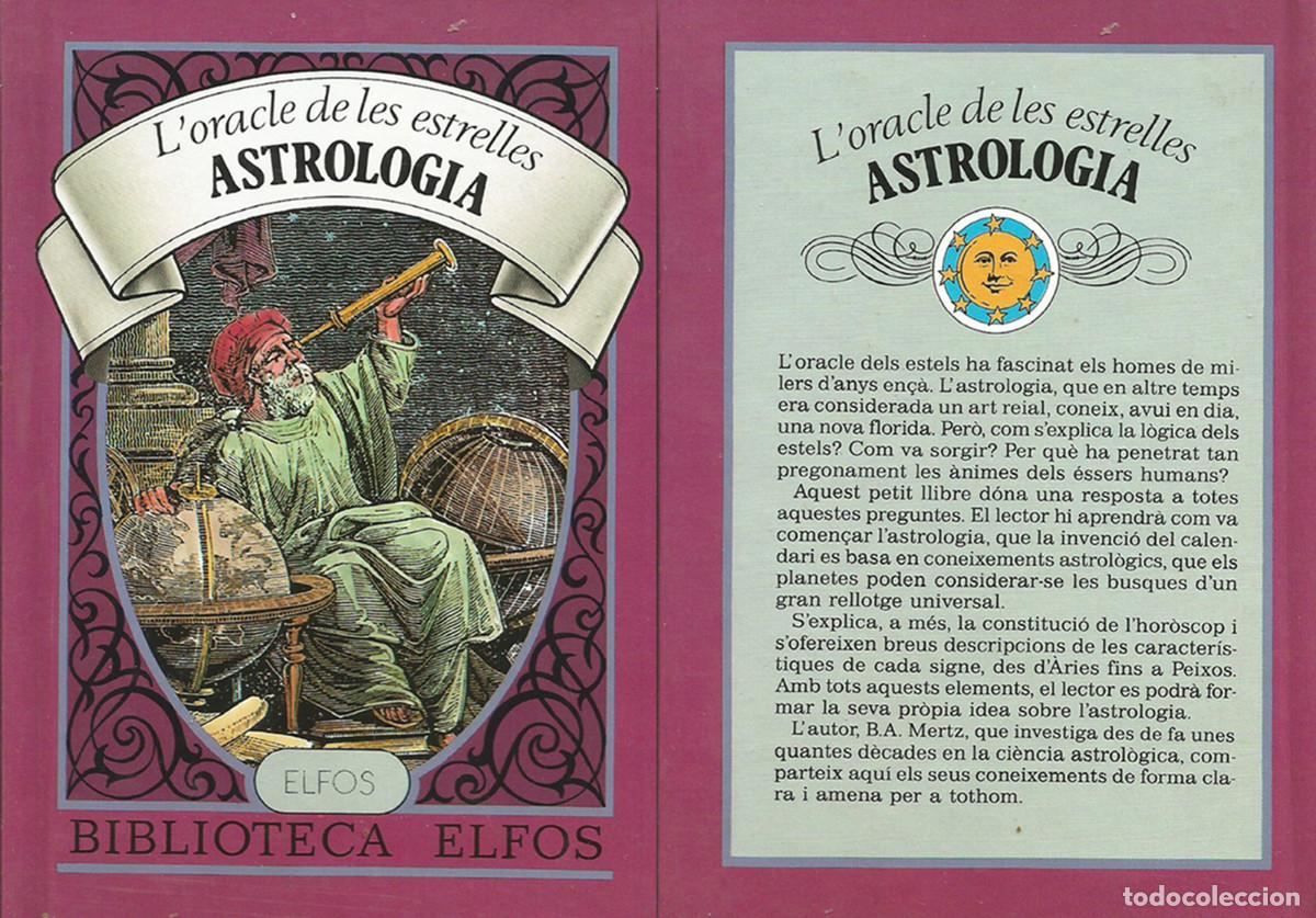Libros de segunda mano: ASTROLOGIA - BIBLIOTECA ELFOS - NUEVO
