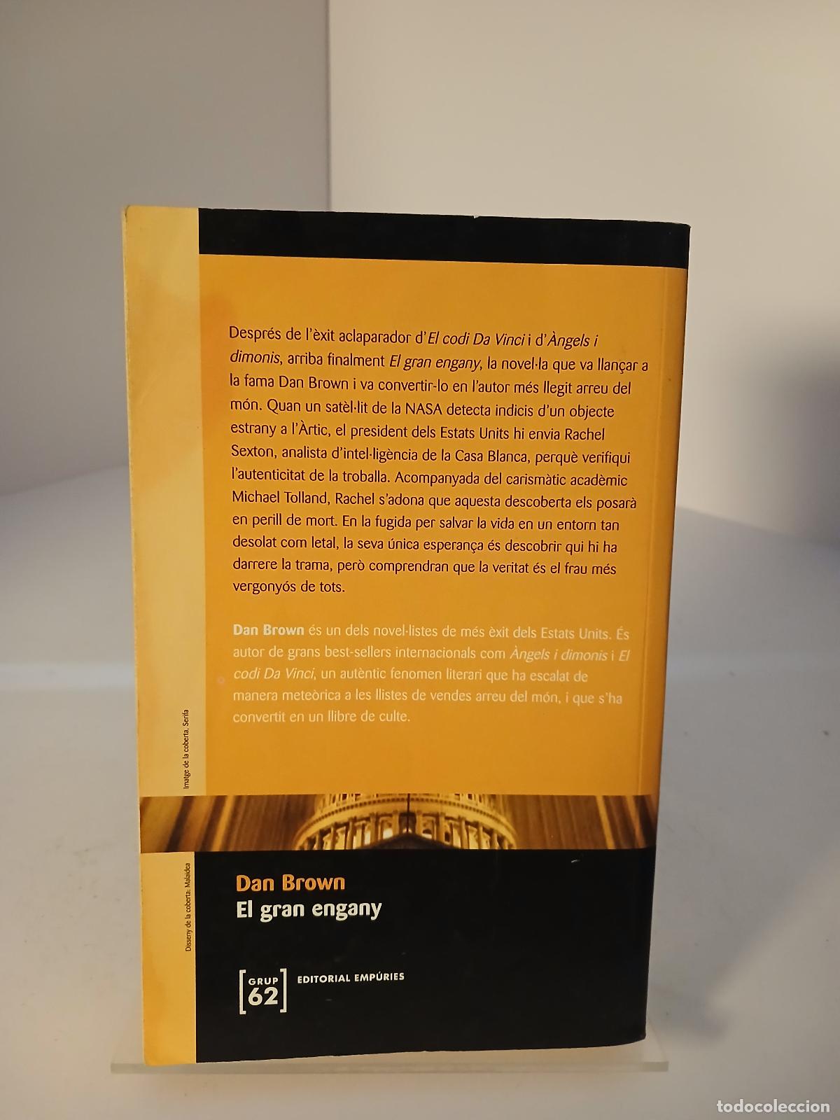 Libros de segunda mano: El gran engany - Dan Brown - Foto 2