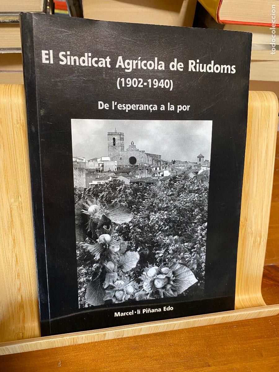 Libros de segunda mano: EL SINDICAT AGR&Iacute;COLA DE RIUDOMS (1902-1940). DE L'ESPERAN&Ccedil;A A LA POR. MARCEL&middot;L&Iacute; PI&Ntilde;ANA EDO.