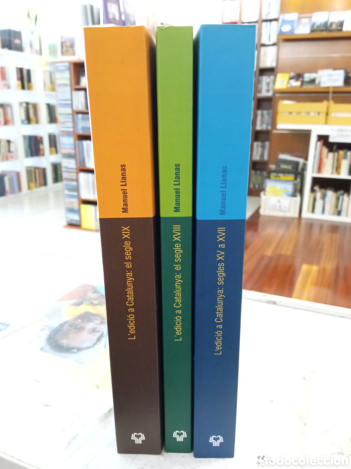 Libros de segunda mano: L'EDICI&Oacute; A CATALUNYA - Manuel LLanas. Gremi D'Editors de Catalunya
