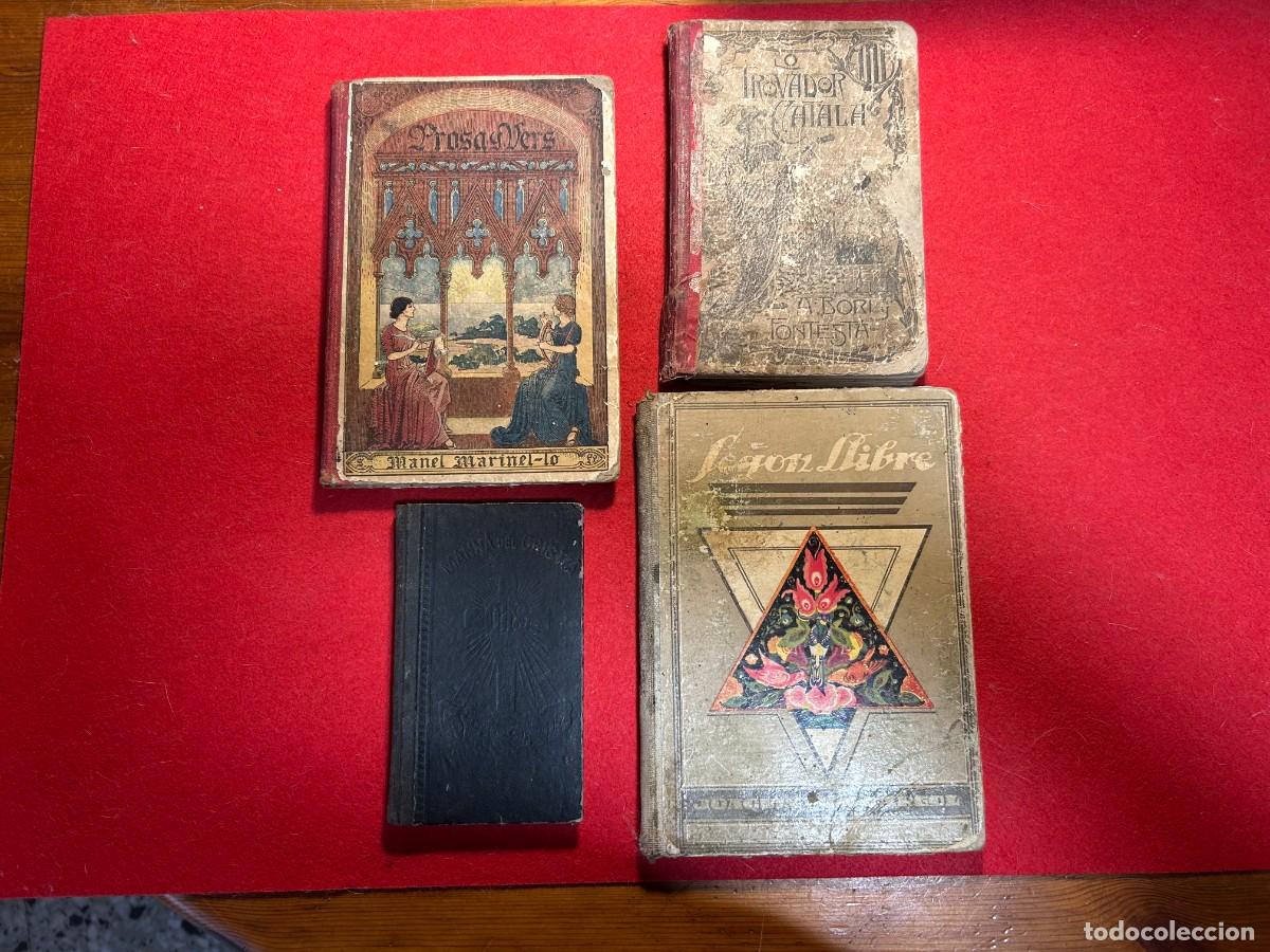 Libros de segunda mano: Lo Trovador Catala- Prosa y Vers - Segon LLibre- Manna del Cristia- libro escolar(en catalan) lote 4
