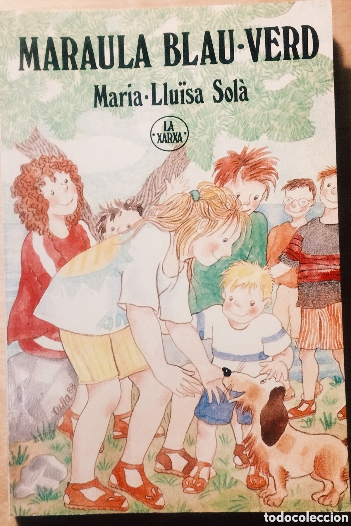 Livros em segunda m&atilde;o: MARAULA BLAU-VERD - MARIA LLU&Iuml;SA SOL&Agrave; - ABADIA DE MONTSERRAT - 1988