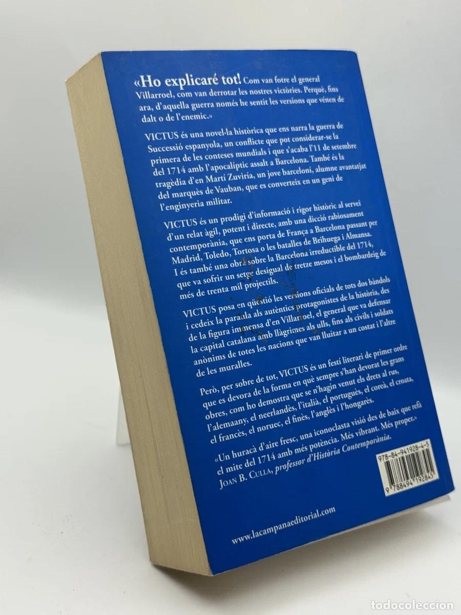 Libros de segunda mano: Victus - Albert S&aacute;nchez Pi&ntilde;ol - Foto 2