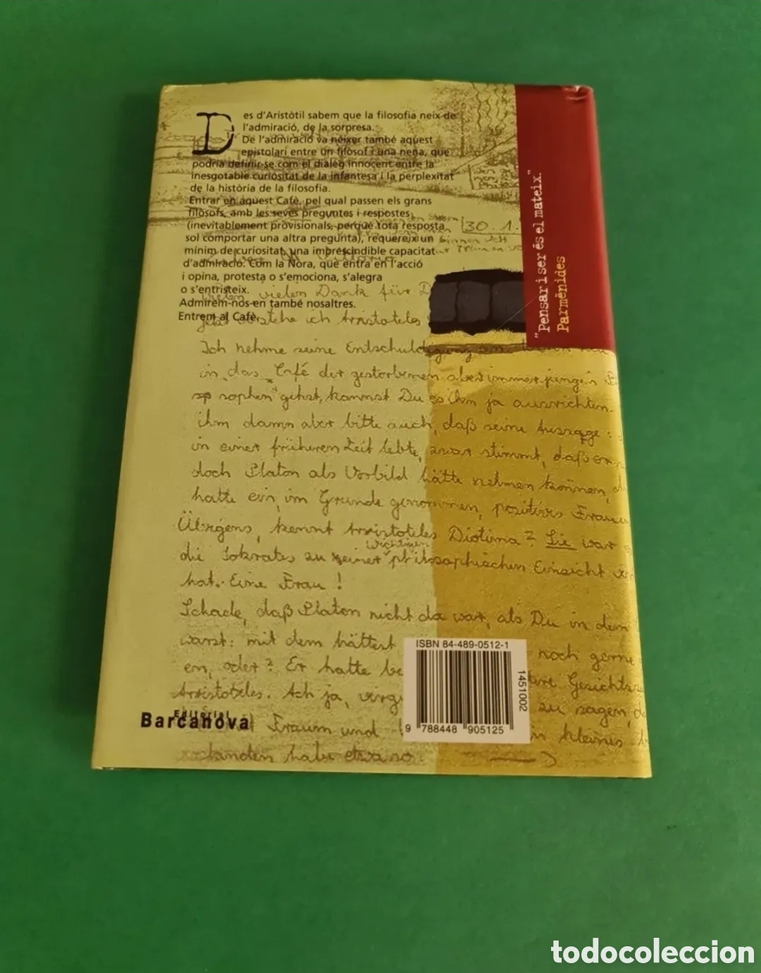Libros de segunda mano: Libro El caf&eacute; dels fil&ograve;sofs morts. En Catal&aacute;n - Foto 5