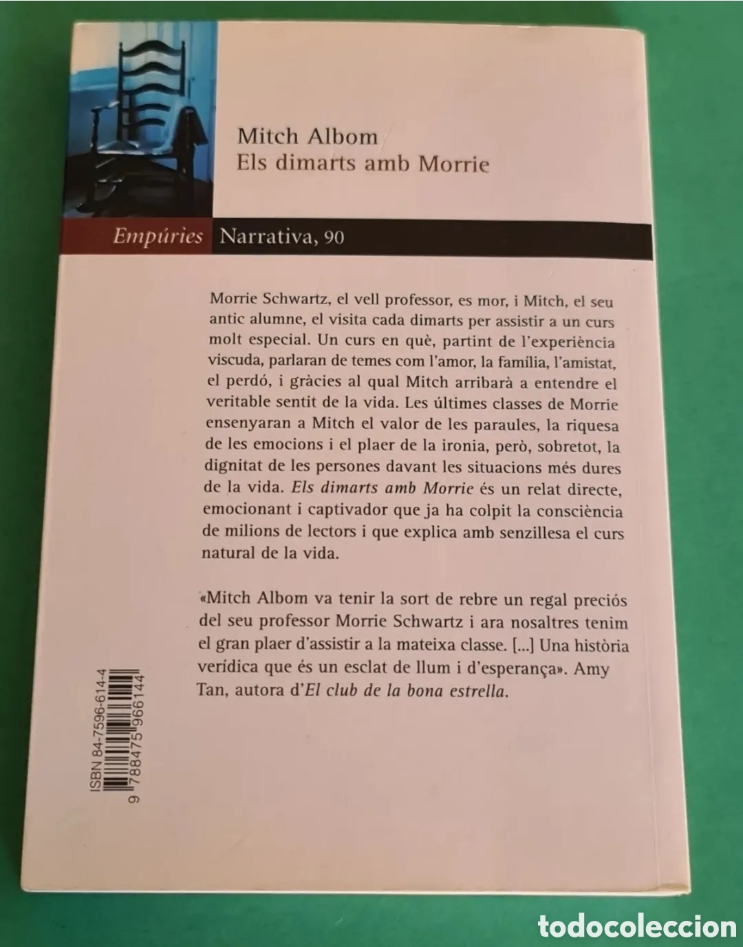 Libros de segunda mano: Els Dimarts amb Morrie/ Mitch Albom. - Foto 6