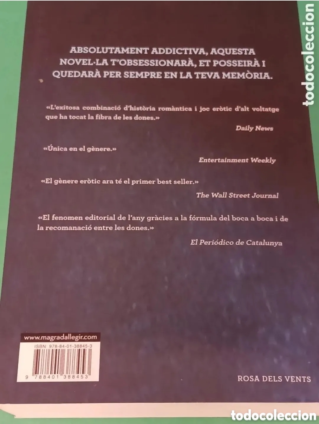 Libros de segunda mano: Libro, CINQUANTA OMBRES MES FOSQUES. - Foto 5
