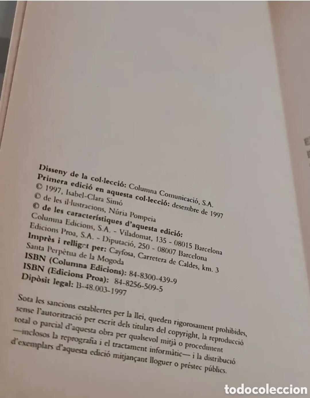 Libros de segunda mano: Isabel- Clara Sim&oacute; / DONES / Amb Catal&aacute;. - Foto 3