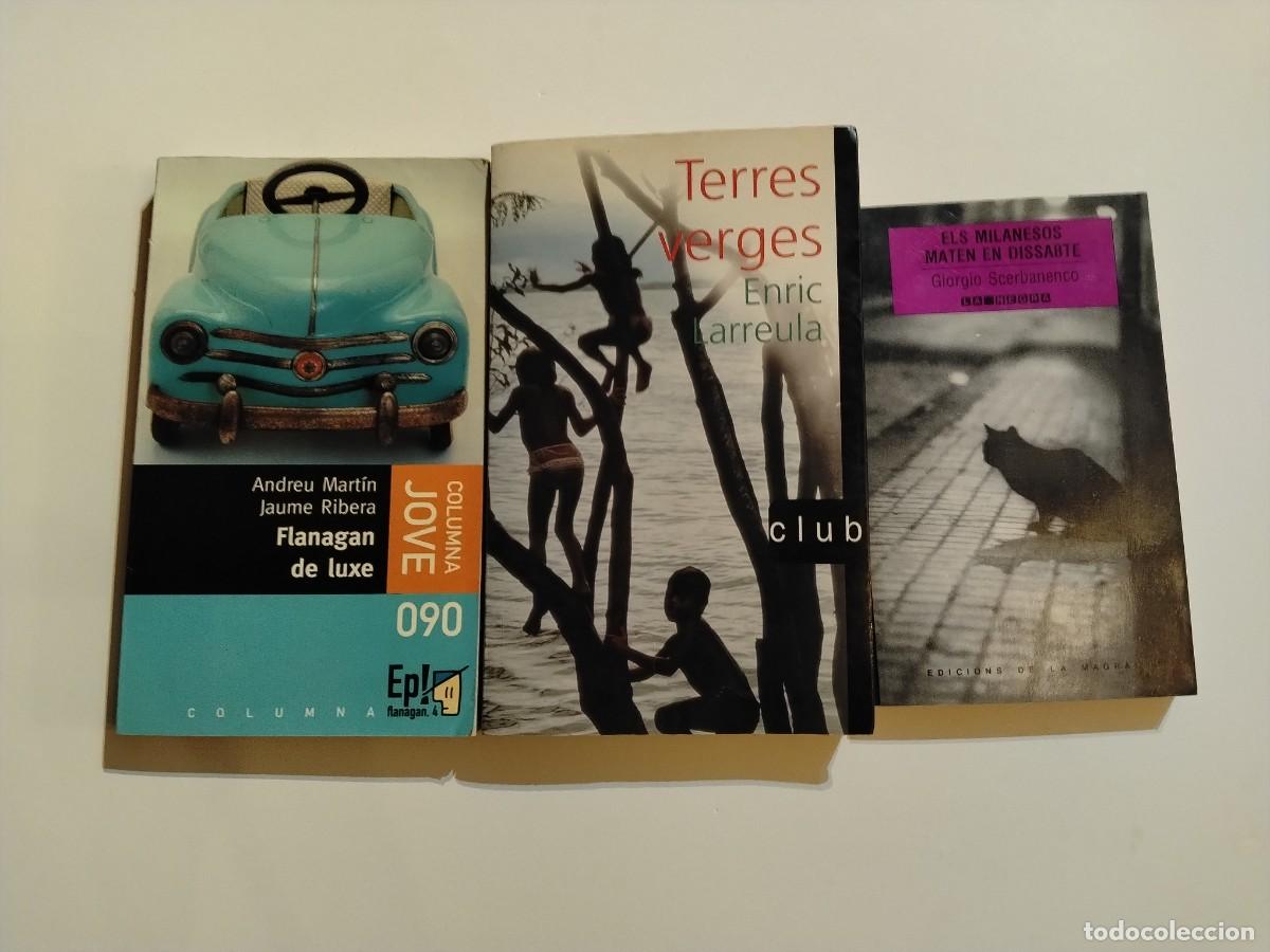 Second hand books: LOTE 3 LLIBRES EN C&Aacute;TALA(TORRES VERGES 1996-ELS MILANESOS...1987-COLUMNA JOVE 1994)(VER FOTOS)
