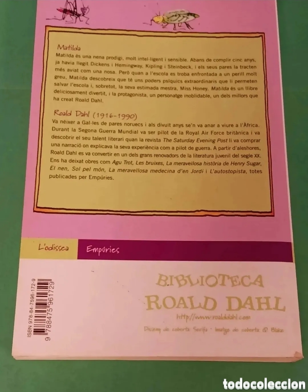 Libros de segunda mano: Libro MATILDA. En Catal&aacute;n. - Foto 4