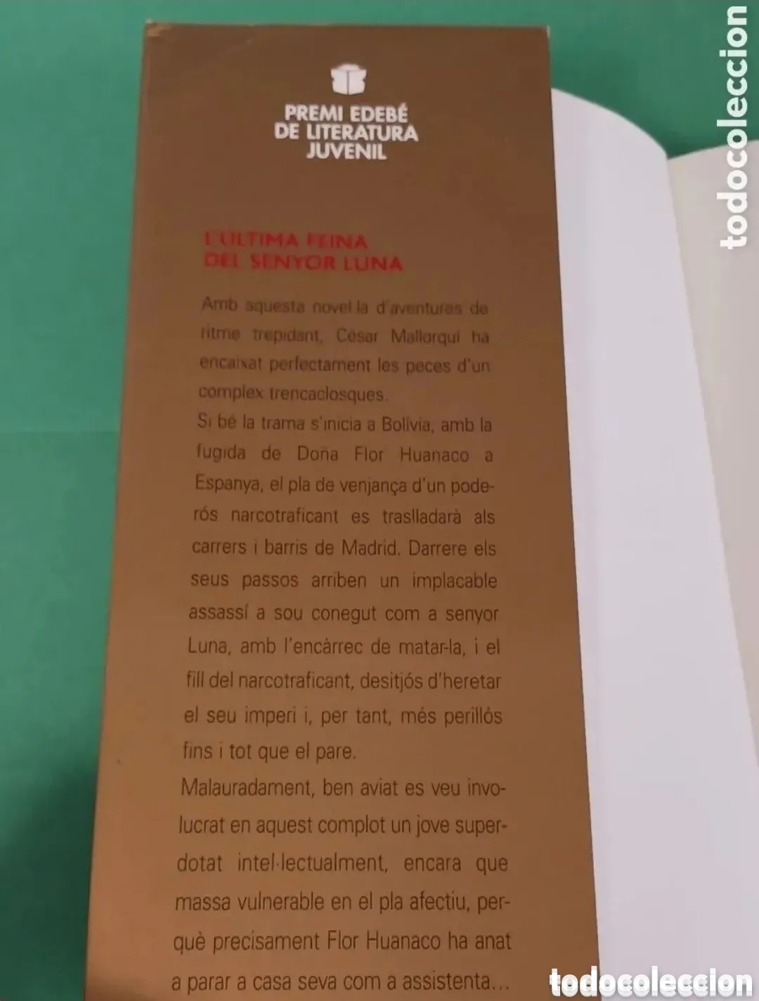 Libros de segunda mano: Libro, L ULTIMA FEINA DEL SENYOR LUNA - Foto 2