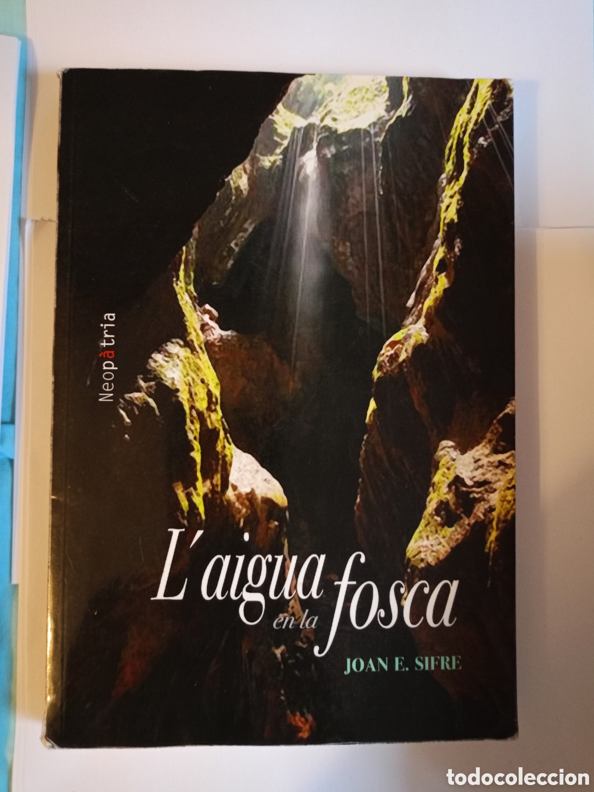Libros de segunda mano: L'aigua en la fosca escrita por Joan E. Sifre y publicada por Editorial Neop&agrave;tria en 2017.firmado