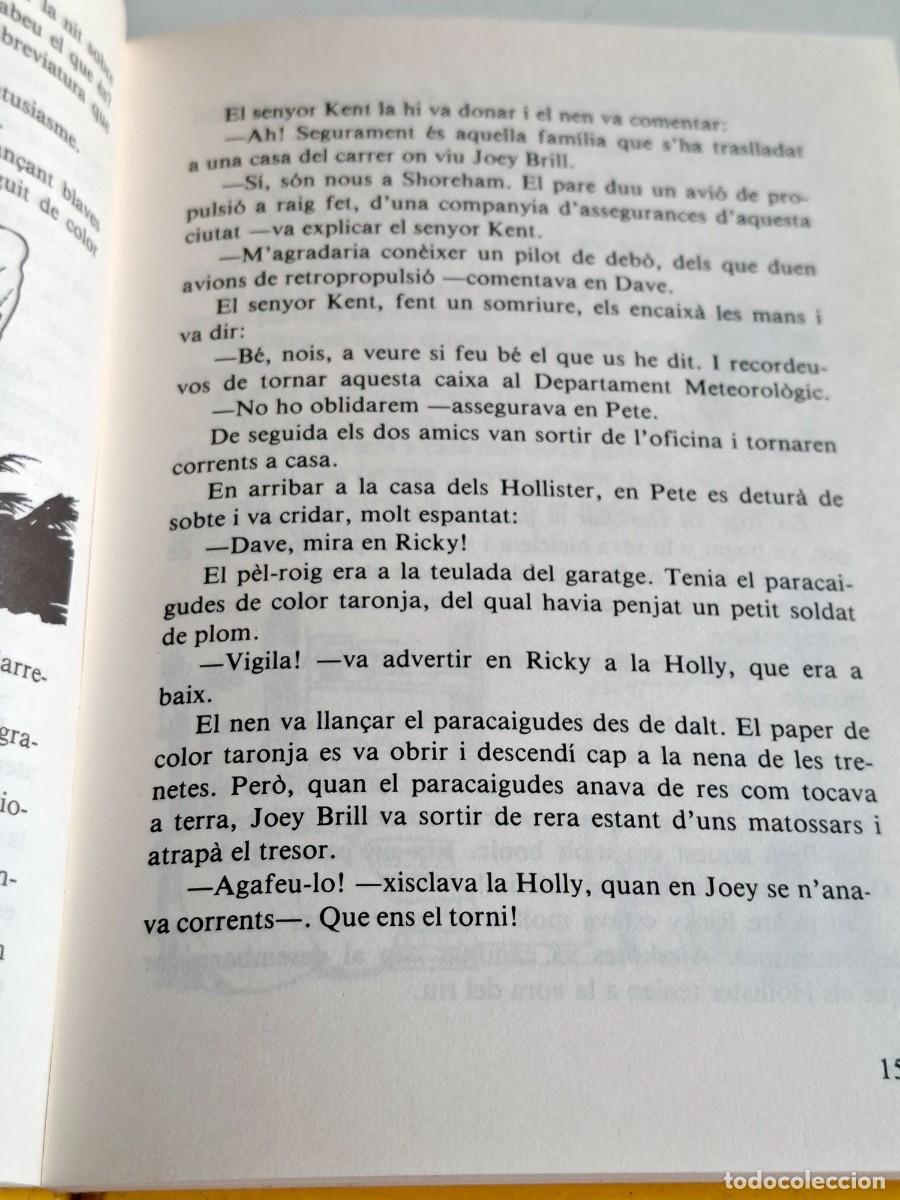 Libros de segunda mano: ELS HOLLISTER AL CASTELL DE ROCA - Foto 4