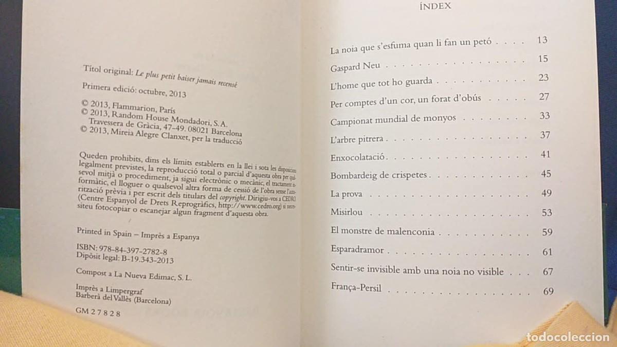 Libros de segunda mano: Libro El Pet&oacute; m&eacute;s petit /Mathias Malzieu. En Catal&aacute;n 2013 - Foto 5