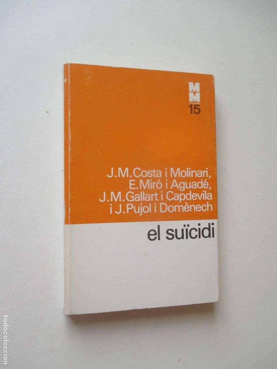 Libros de segunda mano: VV.AA. El su&iuml;cidi (catal&aacute;n) W41088 - Foto 1
