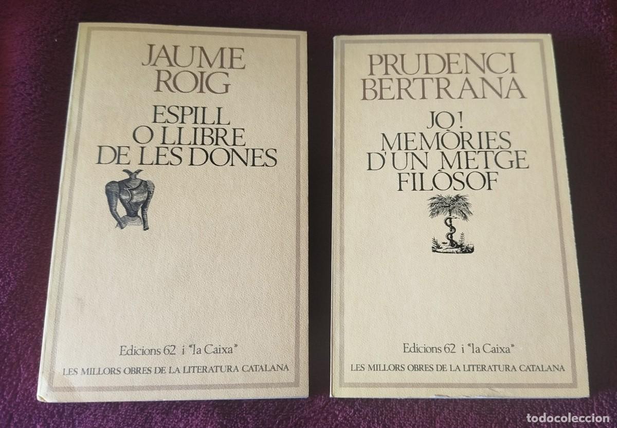 Libros de segunda mano: Lote de 2 vol&uacute;menes de la colecci&oacute;n &rdquo;Les Millors Obres de la Literatura Catalana (MOLC)&rdquo; de 1978