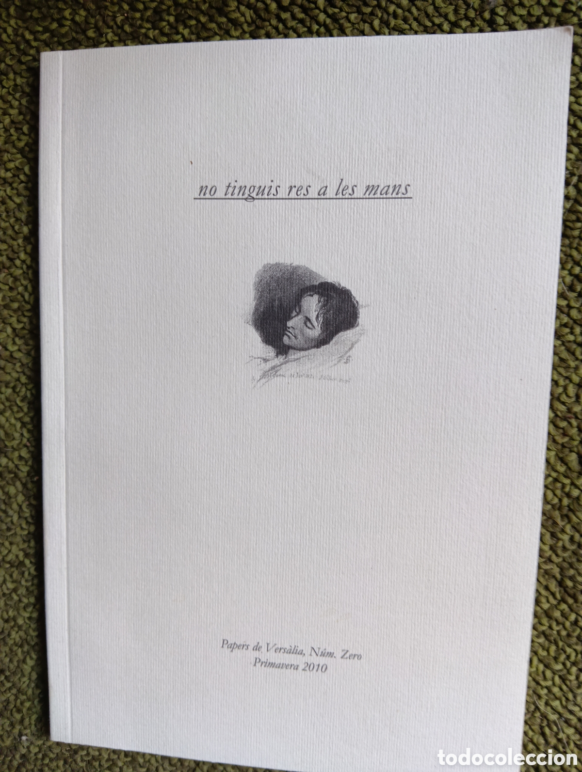 Libros de segunda mano: No tinguis res a les mans,Papers de Vers&agrave;lia, N&uacute;m Zero, Primavera 2010