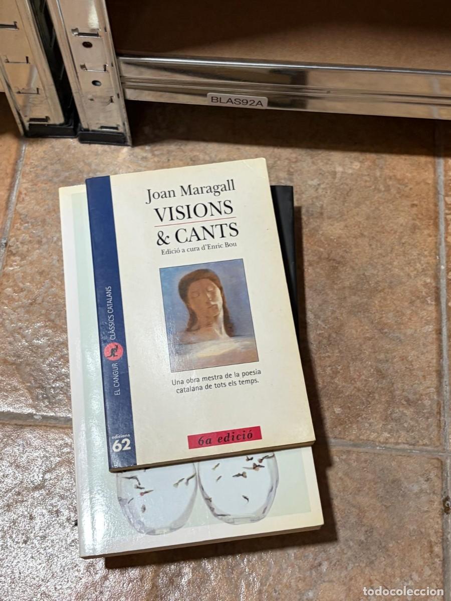 Libros de segunda mano: BLAS92A Joan Maragall Visions & Cants Edicions 62