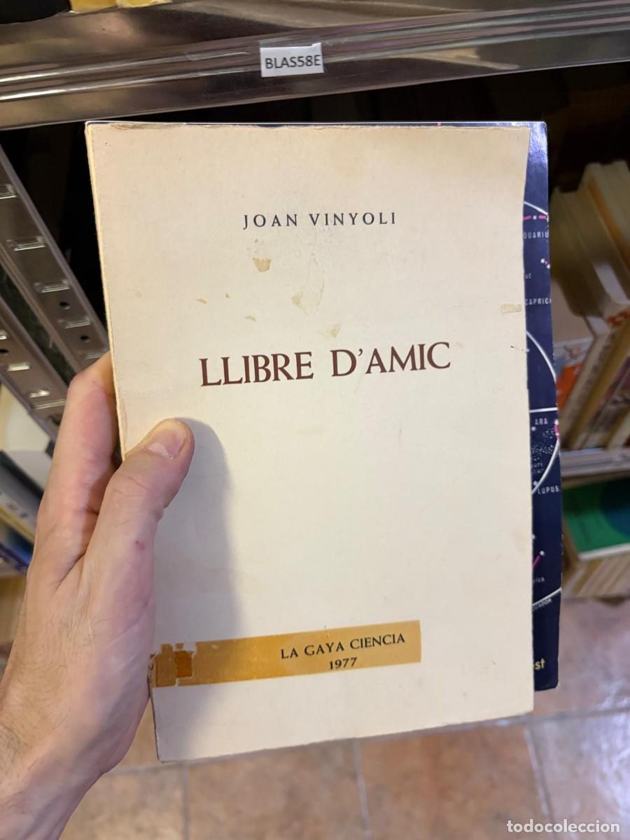Libros de segunda mano: BLAS58E Joan Vinyoli &mdash; Llibre d'amic &mdash; La Gaya Ciencia