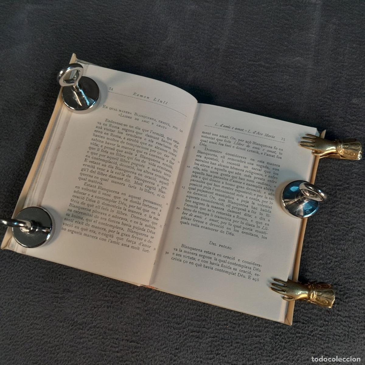 Libros de segunda mano: TP-25. LIBRE D&rsquo;AMIC E AMAT.RAMON LLULL.1927 - Foto 5