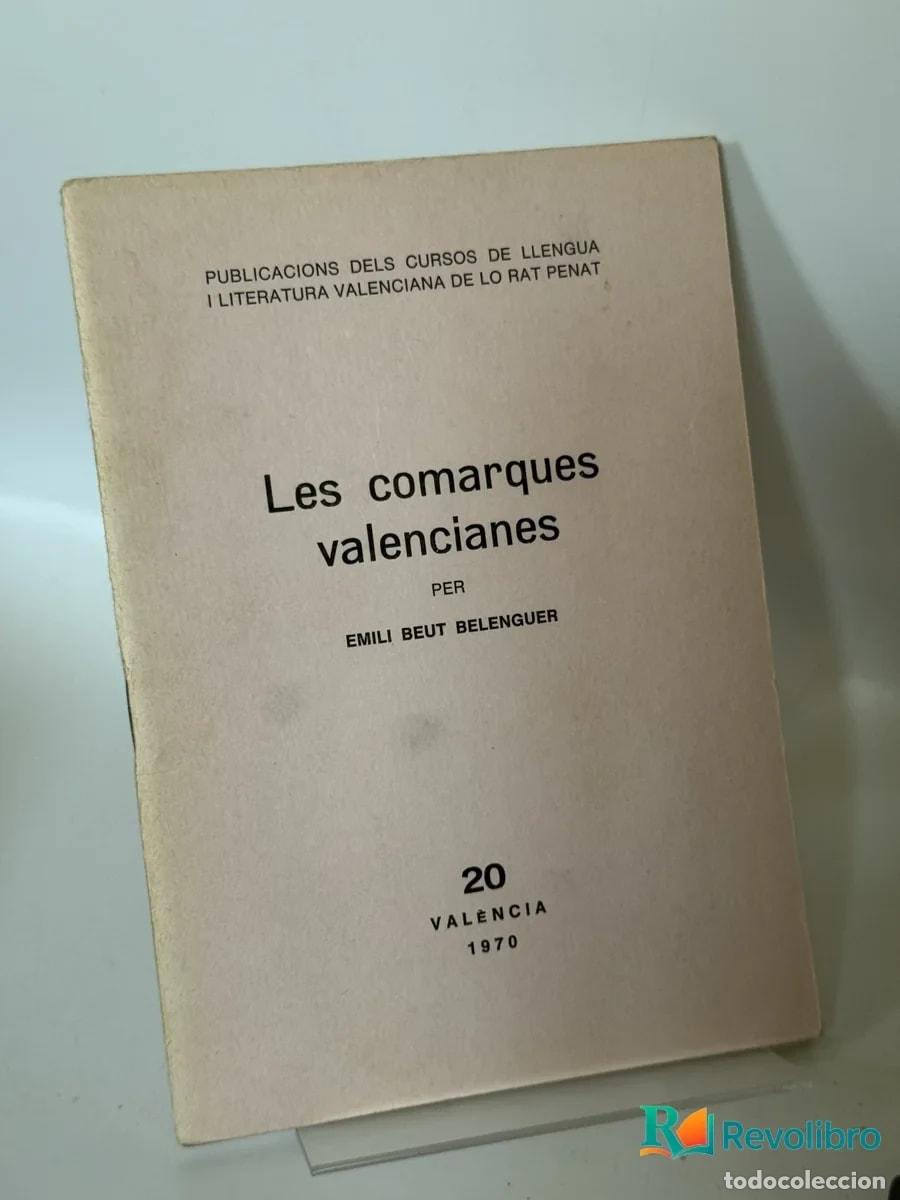 Libros de segunda mano: Les comarques valencianes - Emili Beut Belenguer