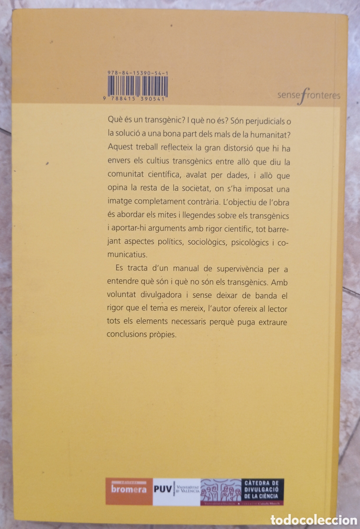 Libros de segunda mano: BIOTECNOLOGIA AL MENU - JOSE MARIA SEGUI - Foto 2