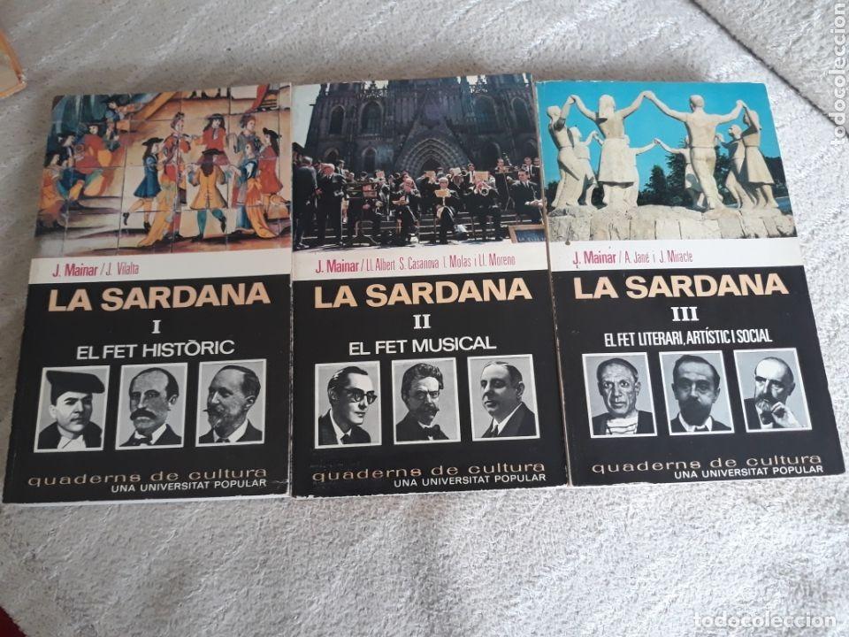 Libros de segunda mano: LA SARDANA 3 TOMOS - J. MAINAR / J. VILALTA (EN CATAL&Aacute;N)