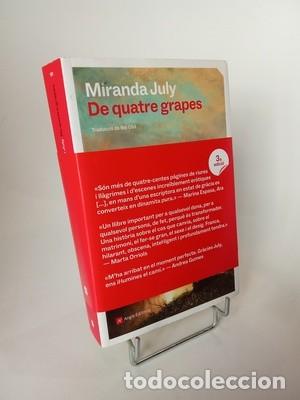 Libros de segunda mano: Miranda July. De quatre grapes