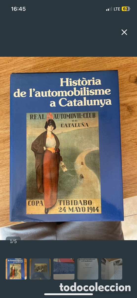 Libros de segunda mano: Historia de l&rsquo;automobilisme a Catalunya