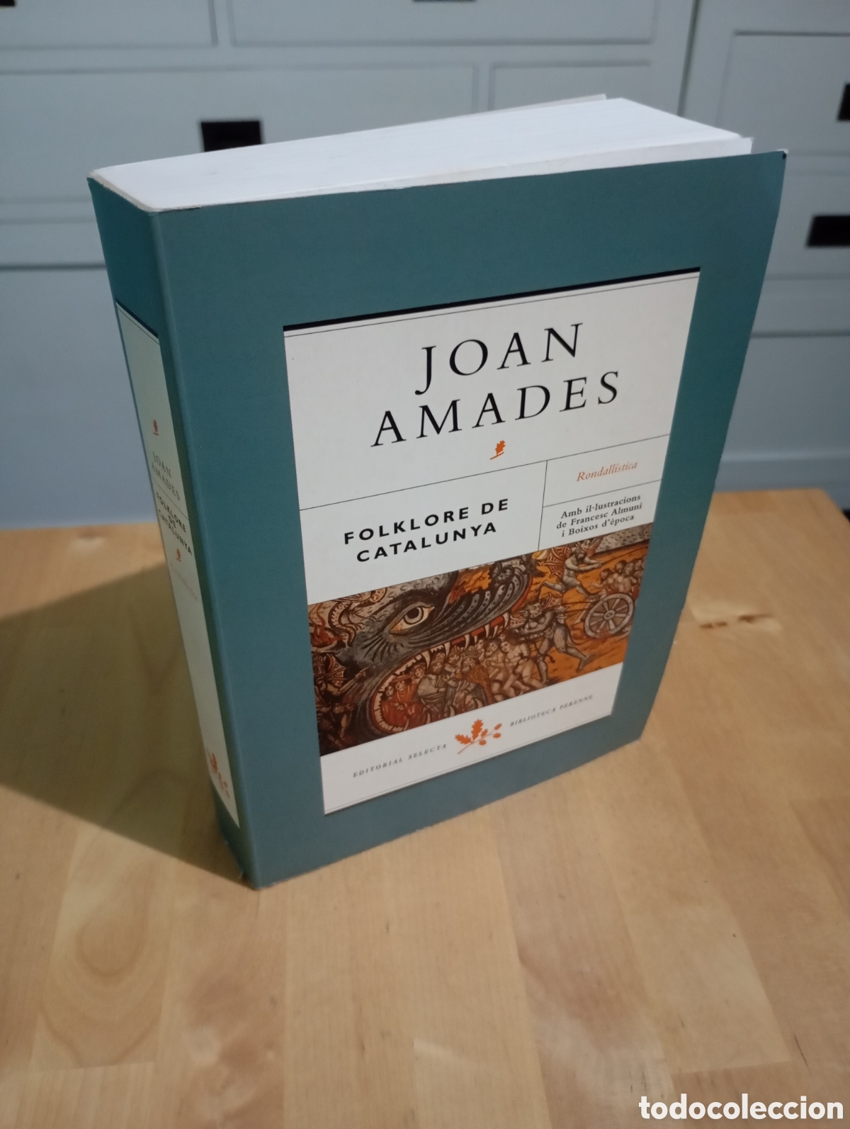Libros de segunda mano: 1982 Joan Amades Folklore de Catalunya Rondall&iacute;stica Editorial Selecta # besties rondalles ilustrat