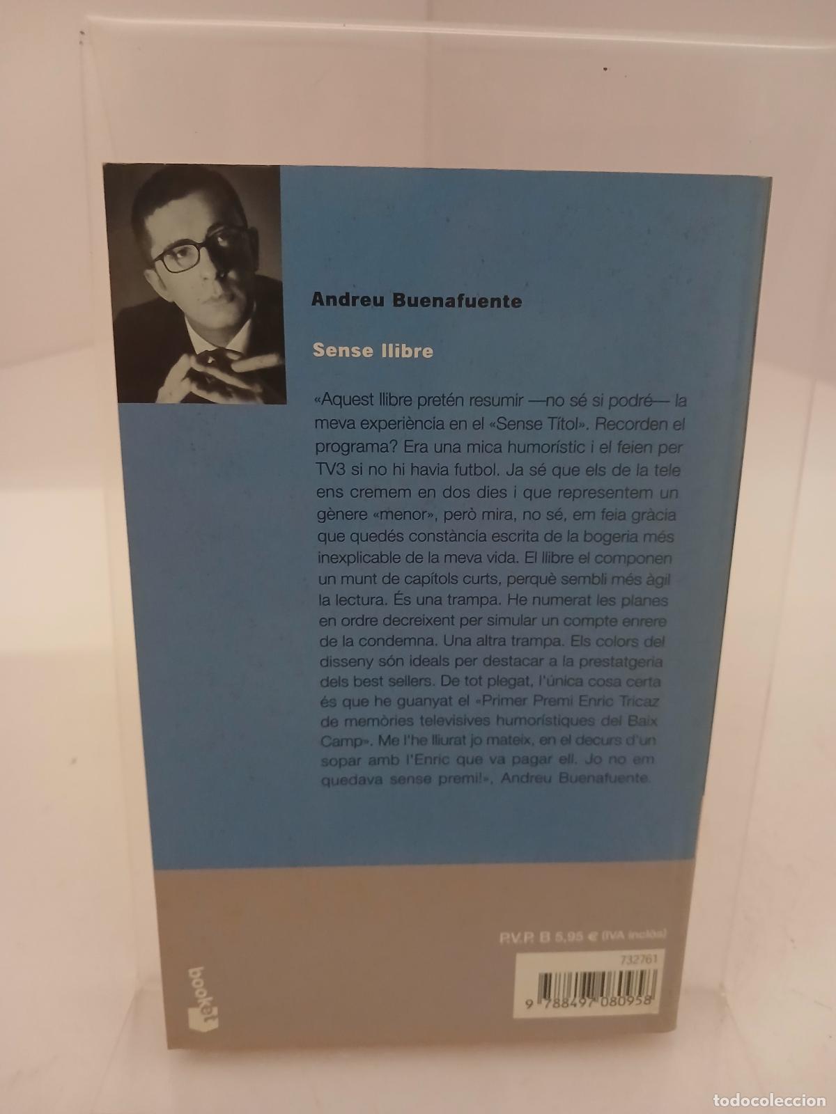 Libros de segunda mano: Sense llibre - Andreu Buenafuente - Foto 2