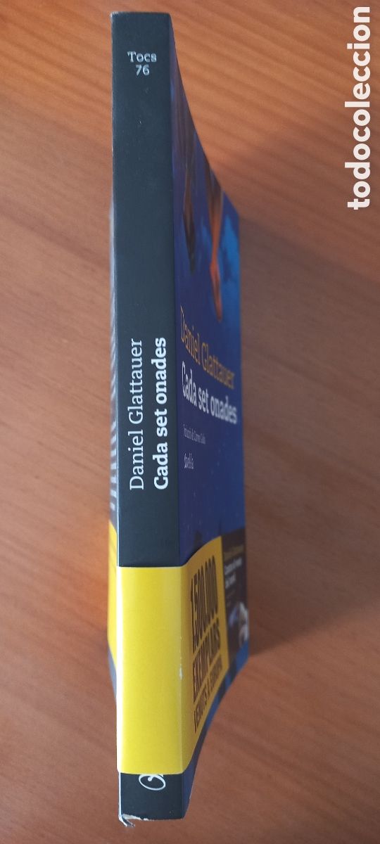 Libros de segunda mano: Cada set onades Daniel Glattauer en catal&aacute;n La Campana 2010 - Foto 2
