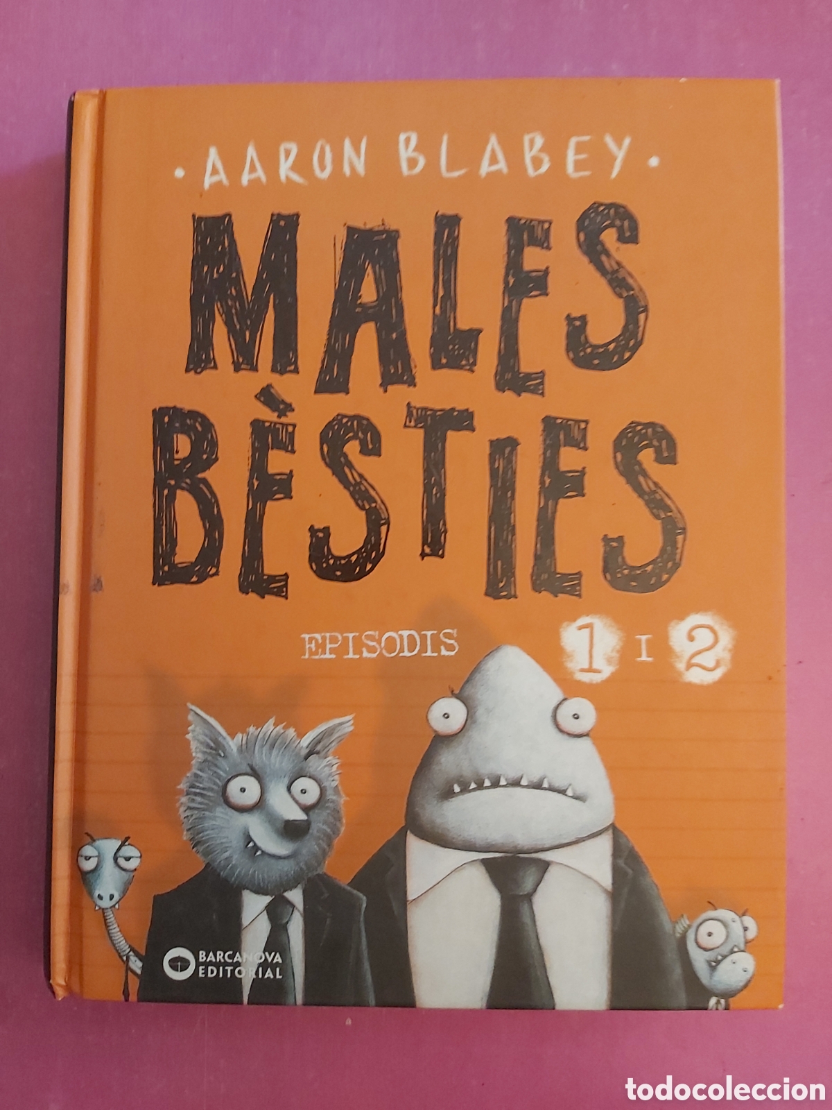 Libros de segunda mano: MALES BESTIES EPISODIOS 1 Y 2 AARON BLABEY BARCANOVA EDITORIAL PRIMERA EDICI&Oacute;N 2020 CATALAN